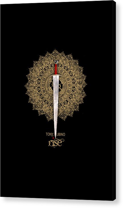 Rise Rubino Sword - Acrylic Print