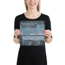 French Tableau Periodiques Periodic Table Of The Elements Vintage Chart Poster