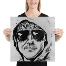 Unabomber Ted Kaczynski Wanted Poster 1 Police Sketch Poster