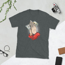 Rubino Money Calling Gangster Entrepreneur Christmas Gift Praying Hands T-Shirt