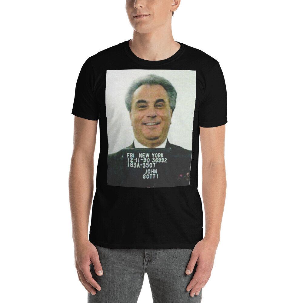 John Gotti Mug Shot Mugshot Short-Sleeve Unisex T-Shirt