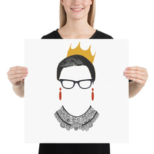 RBG Ruth Bader Ginsburg Drawing Poster