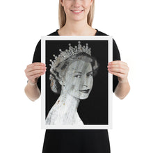 Iron Queen Elizabeth 2 Framed poster