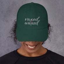 Vaxed And Waxed Women's Woman Vaccine Vaccinated Dad hat
