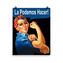 Latino Rosie The Riveter - We Can Do It Spanish - Feminist Poster