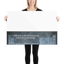 French Tableau Periodiques Periodic Table Of The Elements Vintage Chart Poster