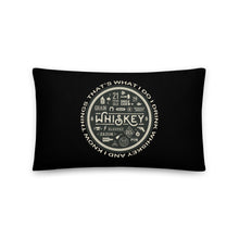 That's what I do I drink whiskey and I know things Basic Pillow