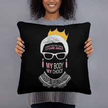 The State Controlling A Mean Denying Her Full Equality Ruth Bader Pillow