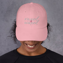 Vaxed And Waxed Women's Woman Vaccine Vaccinated Dad hat