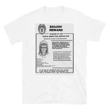 Unabomber Ted Kaczynski Wanted Poster 2 Tee Tees Tshirt T-Shirt