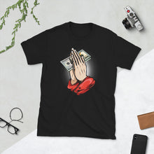 Rubino Money Calling Gangster Entrepreneur Christmas Gift Praying Hands T-Shirt