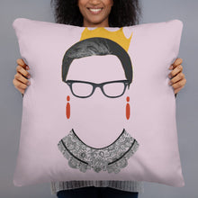 RBG Ruth Bader Ginsburg Drawing Basic Pillow