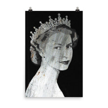 Iron Queen Elizabeth ii Poster