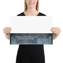 French Tableau Periodiques Periodic Table Of The Elements Vintage Chart Poster