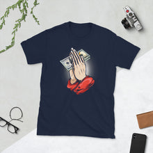 Rubino Money Calling Gangster Entrepreneur Christmas Gift Praying Hands T-Shirt