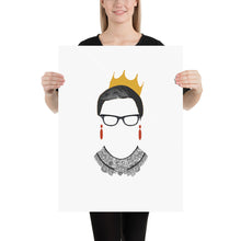 RBG Ruth Bader Ginsburg Drawing Poster
