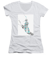 72nd And Broadway - Women's V-Neck (Athletic Fit)