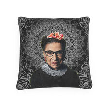 RBG Ruth Bader Ginsburg Mandala Pillow