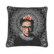 RBG Ruth Bader Ginsburg Mandala Pillow
