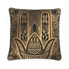 Rubino Zen Lotus Flower Hand Yoga Mandala Asia Purple T-Shirt Tee Tees Gold Circle