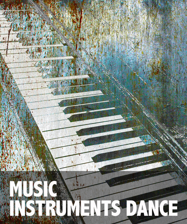 Music Instruments Dance Art Rubino Creative Fine Art   