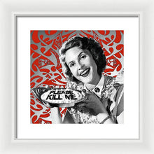 A Housewife Bakes - Framed Print Framed Print Pixels 12.000" x 12.000" White White