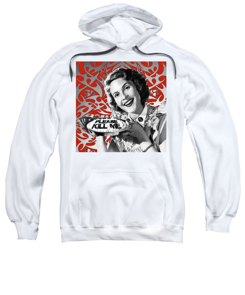 A Housewife Bakes - Sweatshirt Sweatshirt Pixels White Small 