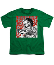 A Housewife Bakes - Youth T-Shirt Youth T-Shirt Pixels Kelly Green Small 