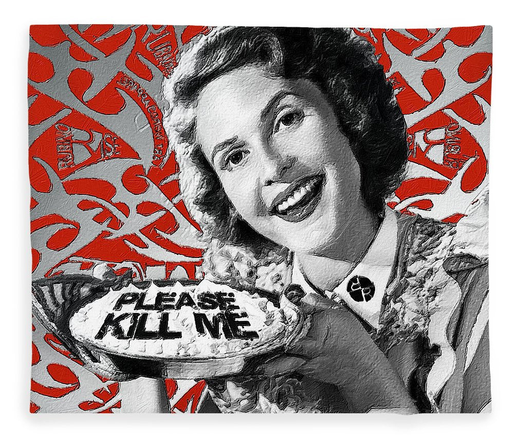 A Housewife Bakes - Blanket Blanket Pixels 50