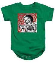 A Housewife Bakes - Baby Onesie Baby Onesie Pixels Kelly Green Small 