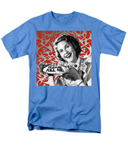 A Housewife Bakes - Men's T-Shirt  (Regular Fit) Men's T-Shirt (Regular Fit) Pixels Carolina Blue Small 