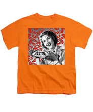 A Housewife Bakes - Youth T-Shirt Youth T-Shirt Pixels Orange Small 