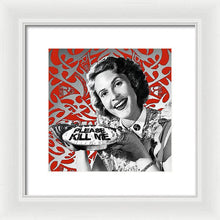 A Housewife Bakes - Framed Print Framed Print Pixels 10.000" x 10.000" White White