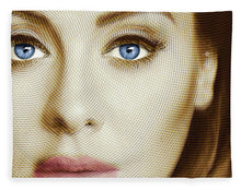 Adele Painting Circle Pattern 1 - Blanket