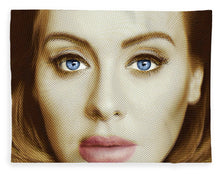 Adele Painting Circle Pattern 2 - Blanket
