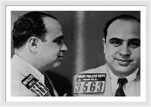 Al Capone Mug Shot 1931 Horizontal - Framed Print