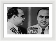 Al Capone Mug Shot 1931 Horizontal - Framed Print