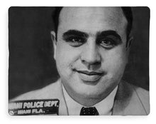 Al Capone Mug Shot 1931 Vertical - Blanket