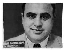 Al Capone Mug Shot 1931 Vertical - Blanket
