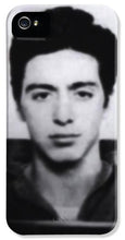 Al Pacino Mug Shot 1961 Black And Blueish  - Phone Case
