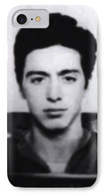 Al Pacino Mug Shot 1961 Black And Blueish  - Phone Case