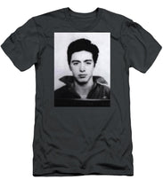 Al Pacino Mug Shot 1961 Black And Blueish  - Men's T-Shirt (Athletic Fit)