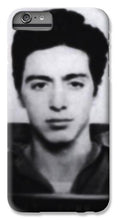 Al Pacino Mug Shot 1961 Black And Blueish  - Phone Case