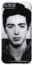 Al Pacino Mug Shot 1961 Black And Blueish  - Phone Case
