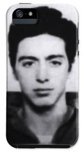 Al Pacino Mug Shot 1961 Black And Blueish  - Phone Case