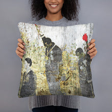 1968 Olympics Black Power Salute Black Lives Basic Pillow