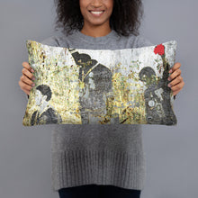1968 Olympics Black Power Salute Black Lives Basic Pillow