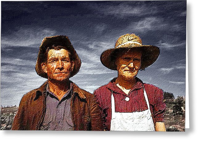 Amerikan Gothik - Greeting Card