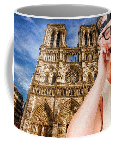 An American In Paris Notre Dame - Mug