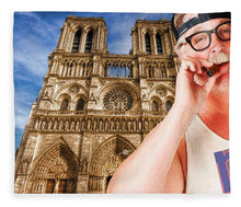 An American In Paris Notre Dame - Blanket